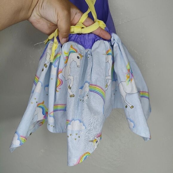 2 Lil Buggs Handmade Unicorn Baby Dress - Picture 10 of 14